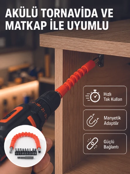 ESNEK BİTS UÇ SETİ - Resim 3