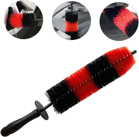 Araba Oto Yıkama Saplı Jant Fırçası 43 cm 1 Adet ürün görseli 1