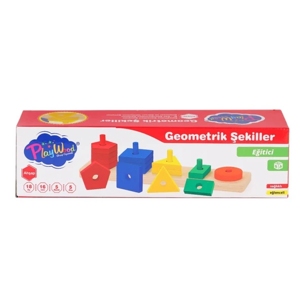 ONY-305 Ahşap Geometrik Şekiller ürün görseli 1