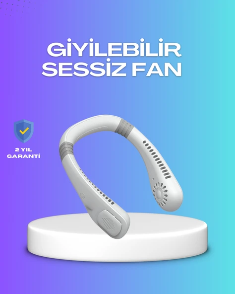 Eller Serbest Şarjlı Taşınabilir Soğutucu Fan ürün görseli 1