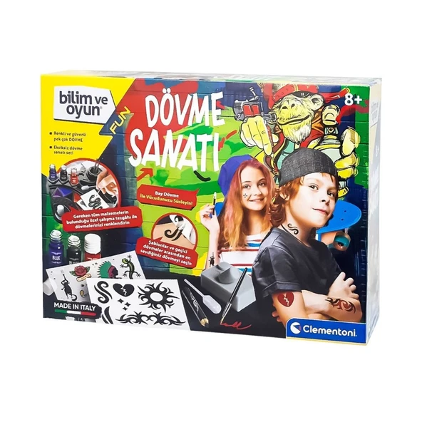 64329 Dövme Sanatı - Bilim ve Oyun +8 yaş ürün görseli 1