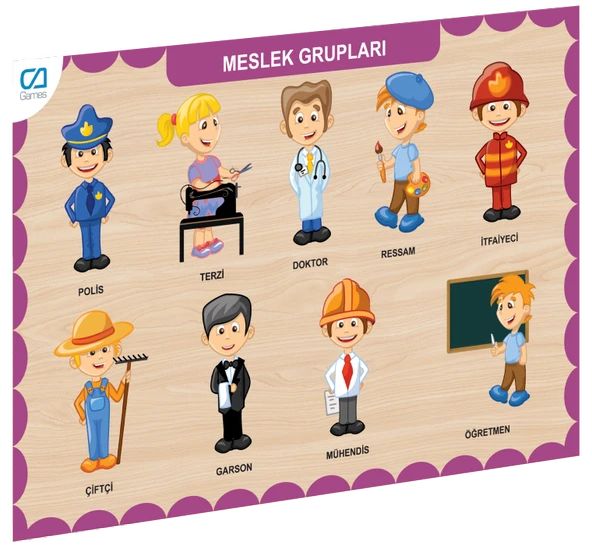CAAHS-3203 AHŞAP MESLEK GRUPLARI BUL-TAK ürün görseli 1