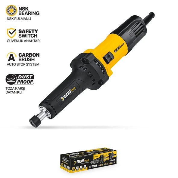 SGS5030 - ENDÜSTRİYEL KALIPÇI TAŞLAMA 750 WATT DEVİR AYARLI - PROFESYONEL ürün görseli 1