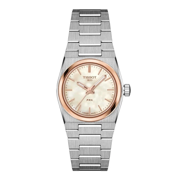 T1370102111100 Tissot PRX 25mm Kadın Kol Saati T137.010.21.111.00 ürün görseli 1