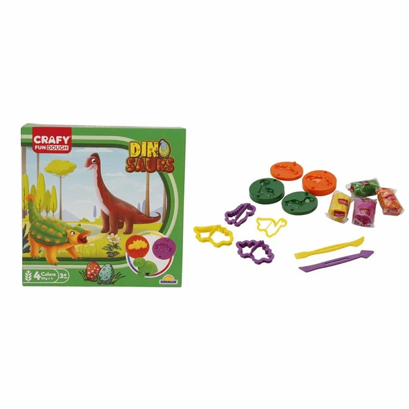 S01004734 OYUN HAMUR SET KÇK DİNO 14 PRÇ -SUN ürün görseli 1