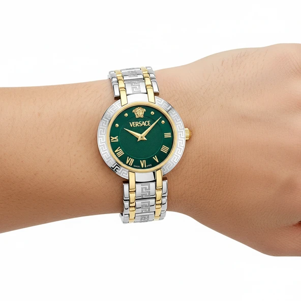 Versace VRSCVE0P00425 Kadın Kol Saati - Resim 4