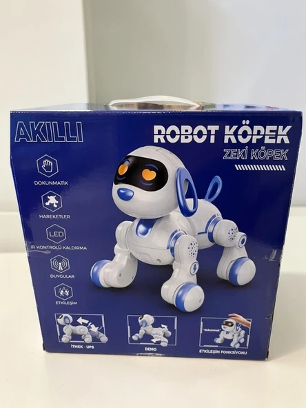 6601 UZK KUMANDALI DANS EDEBİLEN ROBOT KÖPEK ürün görseli 1