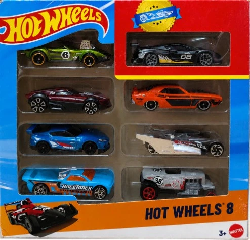 HOT WHEELS HPV78 Hot Wheels 8'li Araba Seti ürün görseli 1