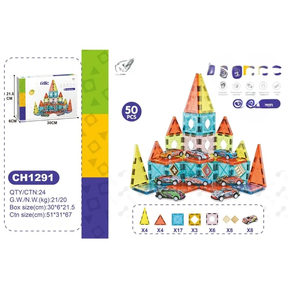 5.5CM Blok 50 Parça ürün görseli 1