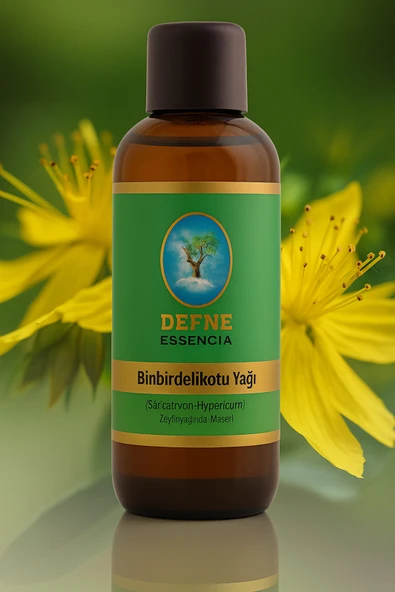 Binbir Delik Otu* Organik %100 Saf Sabit yağ 1000ml ürün görseli 1