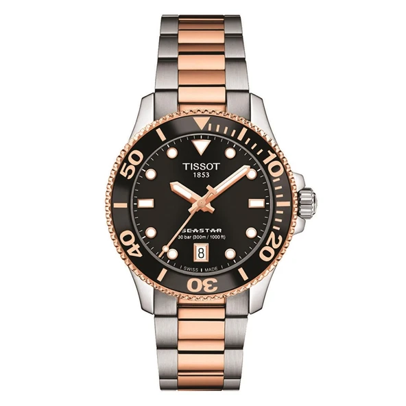 T1202102205101 Tissot Seastar 1000 Kadın Kol Saati T120.210.22.051.01 ürün görseli 1