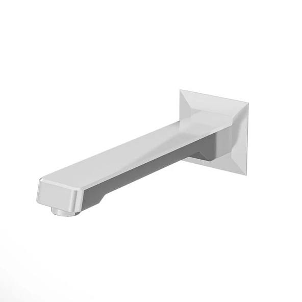 Kare Düz Ekstra Uzun Gaga (220mm)-Krom ürün görseli 1