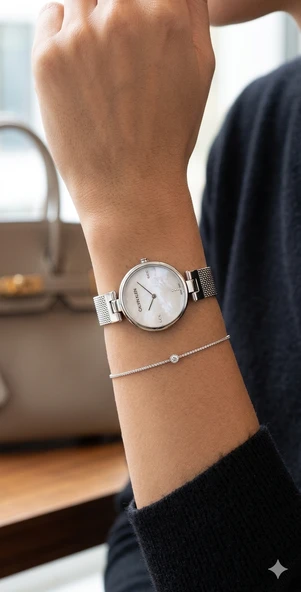 Calvin Klein K8G2312E Kadın Kol Saati - Resim 3