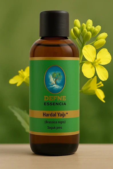 Beyaz Hardal Yağı - Geleneksel %100 Saf Sabit Yağ 100ml ürün görseli 1