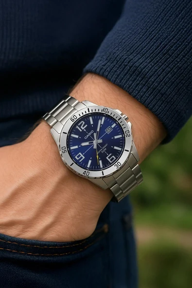 Casio MTP-VD01D-2BVUDF Erkek Kol Saati - Resim 2