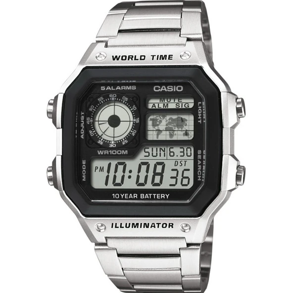 Casio AE-1200WHD-1AVDF Erkek Kol Saati ürün görseli 1