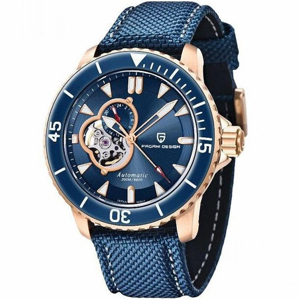 Pagani Design PD-1674-2 Tourbillon NH39 Otomatik Erkek Kol Saati ürün görseli 1