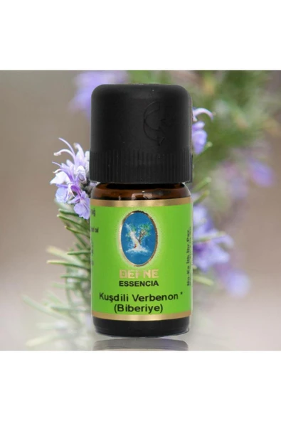 Kuşdili-Verbenon *-Organik ( Biberiye ) %100 Saf Uçucu Yağ 5ml ürün görseli 1