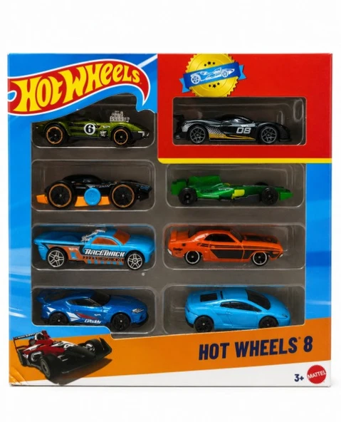 HOT WHEELS 8'li Araba Seti HPV78 ürün görseli 1