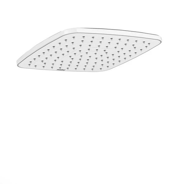 23*23 cm Yeni Radius Slim Tepe Duşu-Krom&Beyaz ürün görseli 1