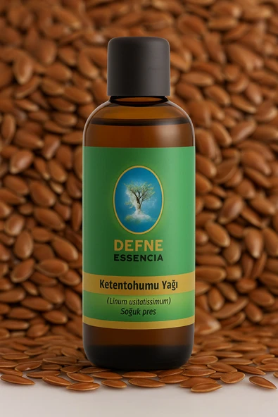 Keten Tohumu Yağı – Soğuk Pres • Geleneksel • Gıda Amaçlı 100ml ürün görseli 1