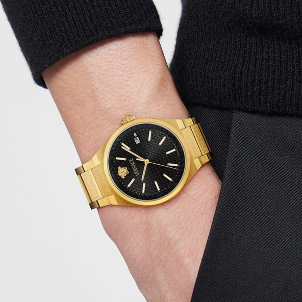 Versace VRSCVE0F00525 Erkek Kol Saati - Resim 4