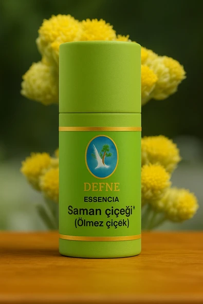 Saman Çiçeği* (Ölmez Çiçek) Organik %100 Saf Uçucu Yağ 1ml ürün görseli 1