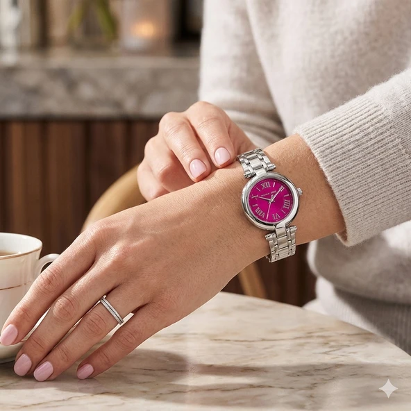 Michael Kors MKO1127 Kadın Kol Saati - Resim 4