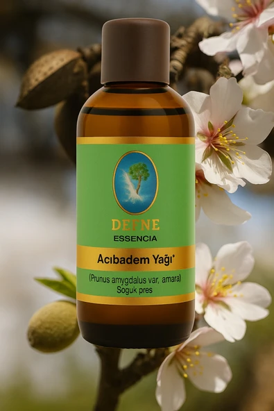 Acı Badem Yağı - Geleneksel %100 Saf Sabit Yağ 30ml ürün görseli 1