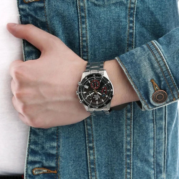 Casio Edifice EFV-540D-1AVUDF Erkek Kol Saati - Resim 2