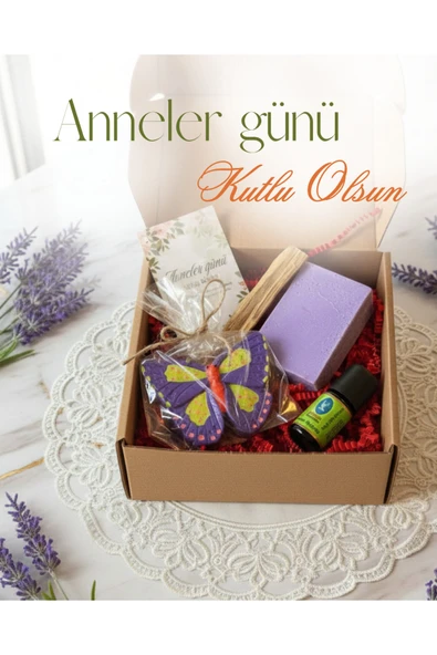 Anneler Günü Özel: Sakinleştirici Lavanta Rüyası Aromaterapi Hediye Seti ürün görseli 1