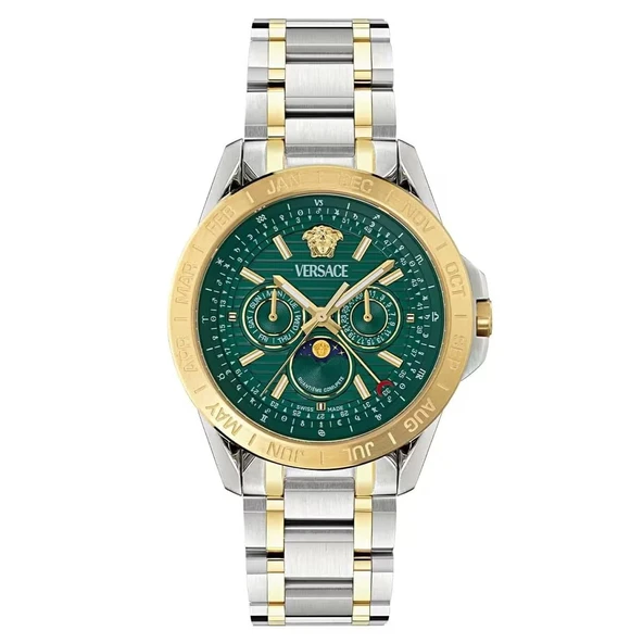 Versace V-Galaxy Moonphase VRSCVE0K00325 Erkek Kol Saati VE0K00325 ürün görseli 1