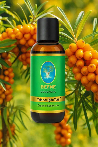 Yalancı İğde Yağı* Organik %100 Saf Sabit Yağ 10ml ürün görseli 1