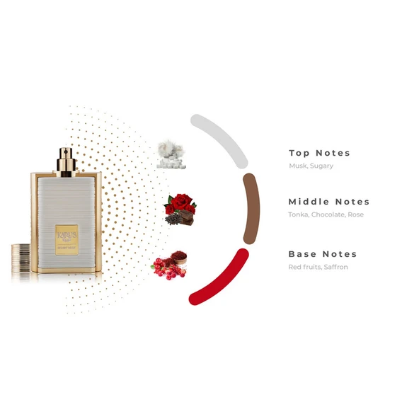 Khadlaj. Karus Secret Musk EDP 100 ML - Resim 3