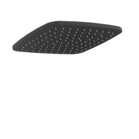 23*23 cm Yeni Radius Slim Tepe Duşu-Siyah ürün görseli 1