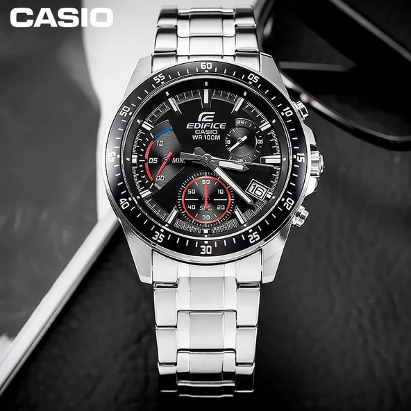 Casio Edifice EFV-540D-1AVUDF Erkek Kol Saati - Resim 3