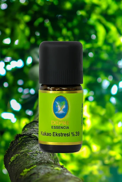 Kakao Ekstresi %39* Organik %100 Saf Uçucu Yağ 5ml ürün görseli 1