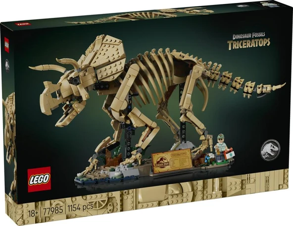 LEGO Jurassic World 77985 Dinosaur Fossils: Triceratops ürün görseli 1