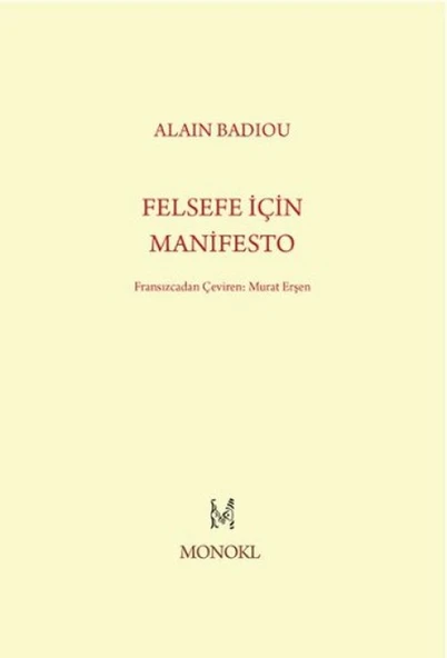 Felsefe İçin Manifesto ürün görseli 1