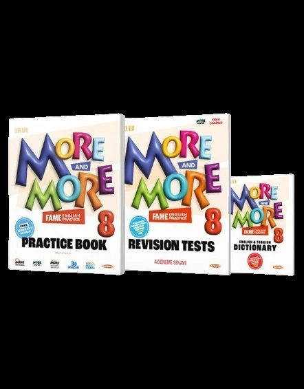 8. Sınıf More And More Practice Book Kurmay Elt Yayınları Yeni ürün görseli 1