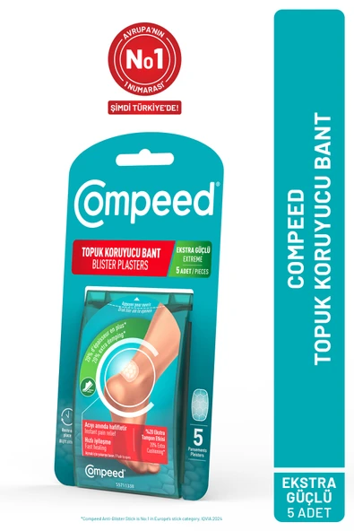 Compeed Topuk Koruyucu Bant Extra Güçlü 5'li - Resim 3