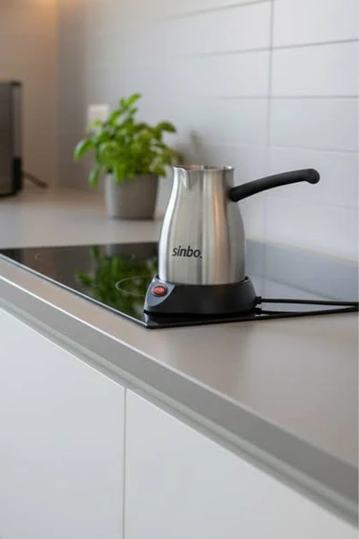 Sinbo SCM-2967 Çelik Elektrikli Cezve - Resim 2