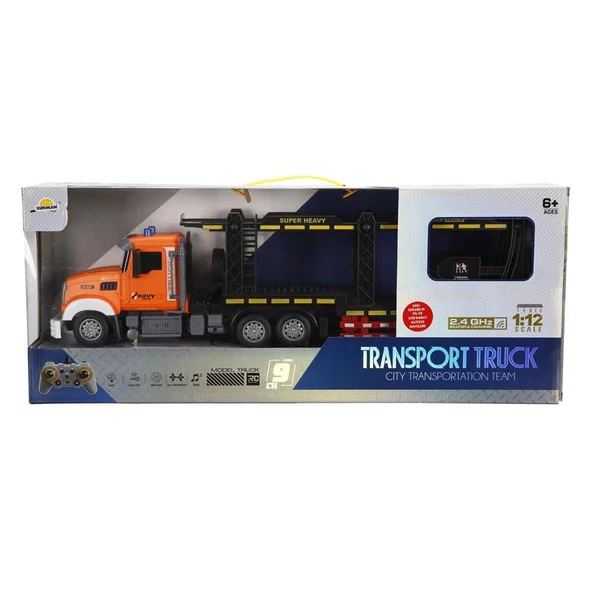 S00005094 R/C KAMYON 1/12 TRANSPORT SES/IŞIK 2.4G ürün görseli 1