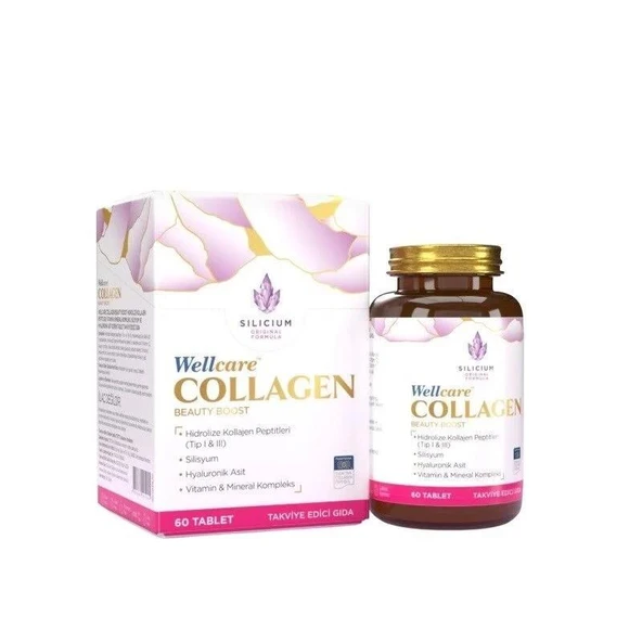 Wellcare Kolajen 1250 MG 60 Tablet ürün görseli 1