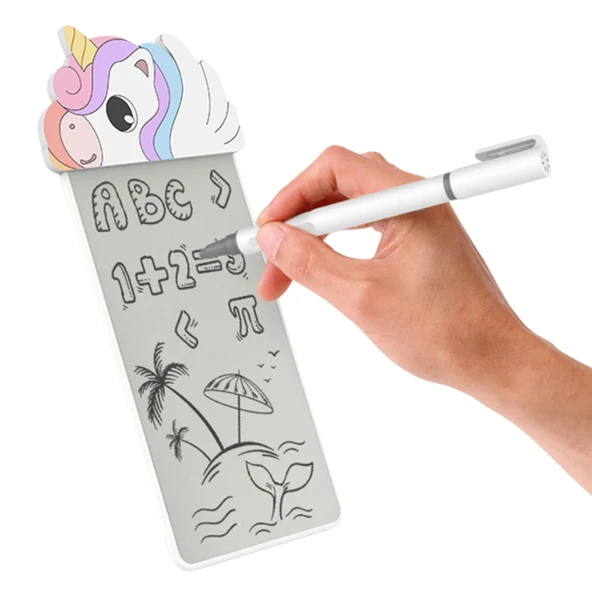 Silikon Figürlü Manyetik Mini Yazı Tahtası 5,5"  14 cm ürün görseli 1