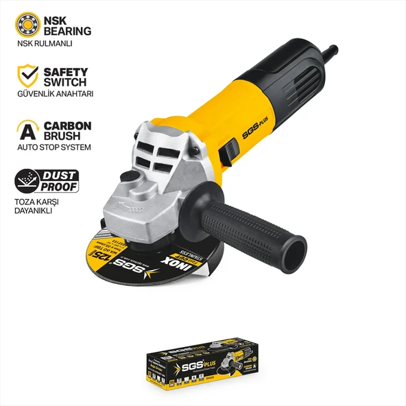 SGS5035 - 125mm ENDÜSTRİYEL AVUÇ TAŞLAMA 1250 WATT ürün görseli 1