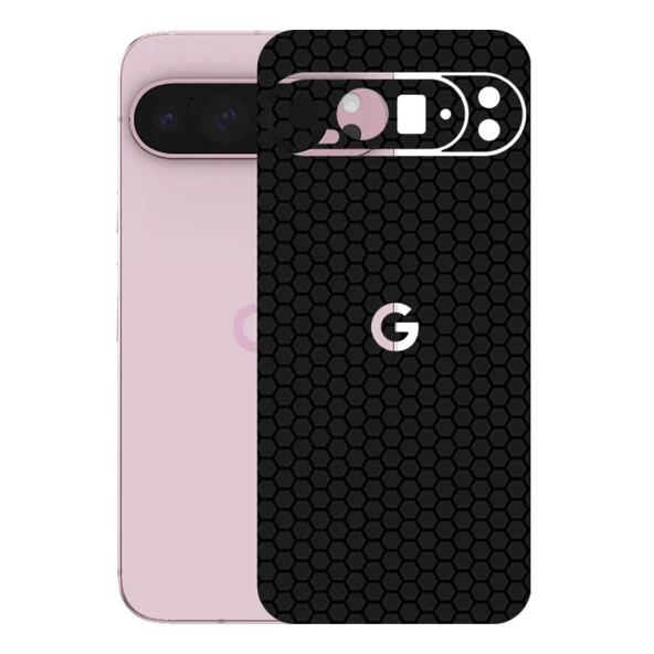 Kapss Google Pixel 9 Pro XL 5G ile Uyumlu Bumper Serisi Premium Arka Kapak Kaplama(Kenarlar Yoktur!)  Siyah ürün görseli 1