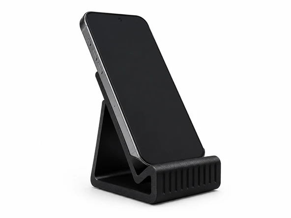 Telefon Standı Masaüstü Tutucu – Sert Plastik Telefon ve Akıllı Cihaz Standı | Ofis, Ev, ürün görseli 1