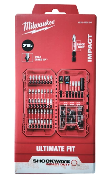 Milwaukee T4932492008 Shock Wave 75 Parça Bits Uç Seti ürün görseli 1