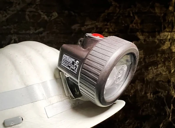 KSE-Lights KS-7840-IX ATEX LED Kask Lambası - Resim 3
